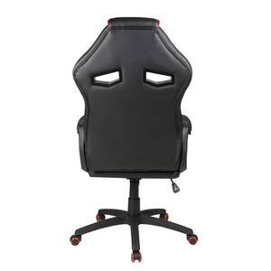Gaming Chair Splash Kunstleder / Kunststoff - Schwarz / Rot