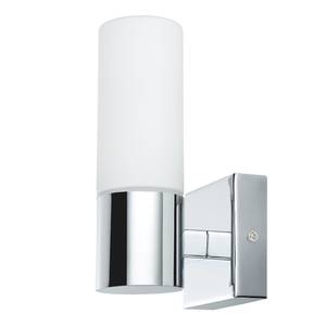 Badkamerlamp Gemini transparant glas / chroom - 1 lichtbron