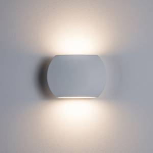 LED-wandlamp Bocca aluminium - 1 lichtbron