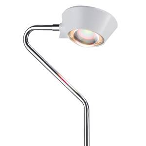 LED-Stehleuchte Ramos I Aluminium / Chrom - 2-flammig