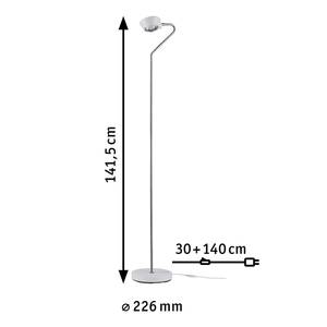 LED-staande lamp Ramos I aluminium / chroom - 2 lichtbronnen