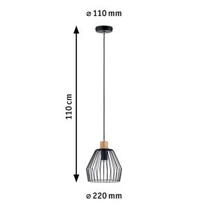 Hanglamp Gravatal aluminium / chroom - 1 lichtbron