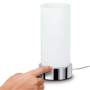 Lampe Pinja Verre dépoli / Chrome - 1 ampoule