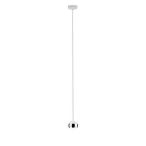 LED-hanglamp Capsule I glas / chroom - 1 lichtbron