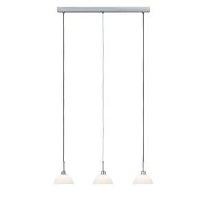 Hanglamp Parana melkglas / chroom - 3 lichtbronnen