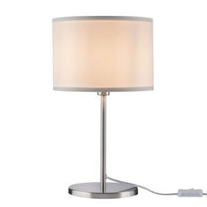 Lampe de table Tessa Tissu mélangé / Fer - 1 ampoule