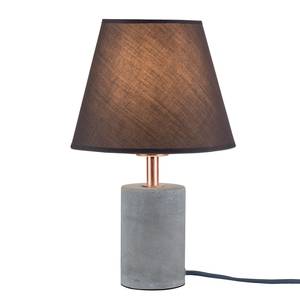 Lampe Tem Tissu mélangé / Béton - 1 ampoule