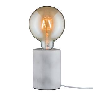 Tafellamp Nordin marmer - 1 lichtbron - Wit