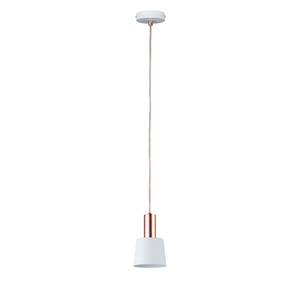 Suspension Haldar I Aluminium / Acier inoxydable - 1 ampoule - Blanc