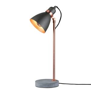 Lampe Orm Aluminium / Béton - 1 ampoule - Noir / Cuivre