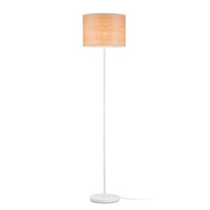 Lampadaire Nesta Hévéa massif / Aluminium - 1 ampoule