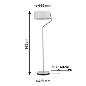 LED-Stehleuchte Belaja I Aluminium / Edelstahl - 1-flammig