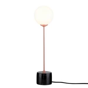 Tafellamp Moa I glas / marmer - 1 lichtbron - Zwart