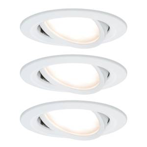 LED-inbouwlamp Coin aluminium - 3 lichtbronnen - Wit