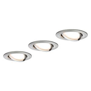 LED-inbouwlamp Coin aluminium - 3 lichtbronnen - Ijzer