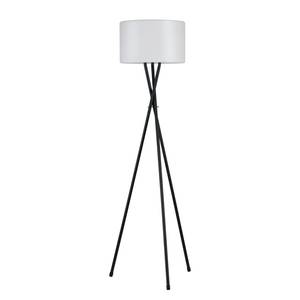 Lampadaire Tripod Silicone / Acier inoxydable - 1 ampoule