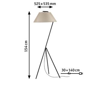 Staande lamp Narve textielmix / ijzer - 1 lichtbron