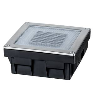 Éclairage pour allée Solar Cube Acrylique / Acier inoxydable - 1 ampoule
