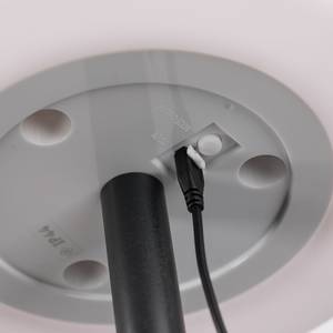 Staande lamp Pipe silicone / roestvrij staal - 1 lichtbron