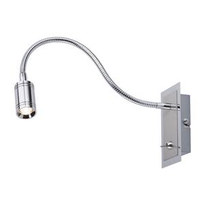 LED-wandlamp Zylindro chroom - 1 lichtbron