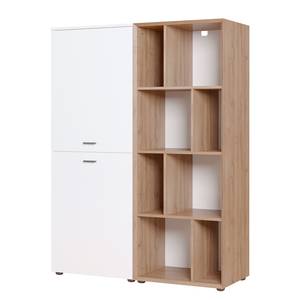 Highboard Coruna I Wit/Grandson eikenhouten look