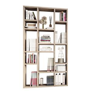 Boekenkast Emporior IV Sonoma eikenhouten look - Breedte: 120 cm