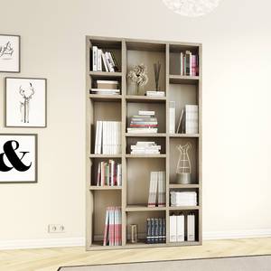 Boekenkast Emporior IV Sonoma eikenhouten look - Breedte: 120 cm