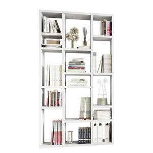 Boekenkast Emporior IV Hoogglans wit - Breedte: 120 cm