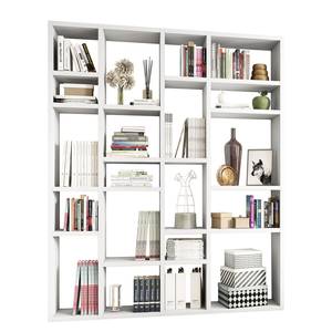 Boekenkast Emporior IV Hoogglans wit - Breedte: 179 cm