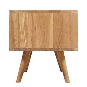 Tv-meubel Loca V deels massief wild eikenhout - Wild eikenhout - 180 x 55 cm