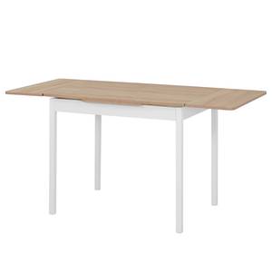 Eettafel Jorge Sonoma eikenhouten look/wit