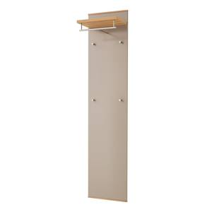 Porte-manteaux mural Loveno III Taupe - Largeur : 42 cm