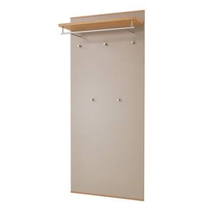 Porte-manteaux mural Loveno III Taupe - Largeur : 80 cm