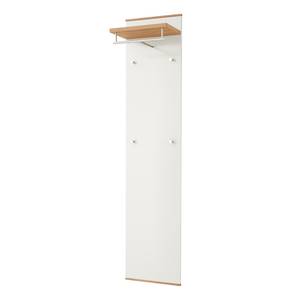 Porte-manteaux mural Loveno III Blanc - Largeur : 42 cm