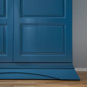 Garderobenschrank Raustad Fichte massiv - Blau