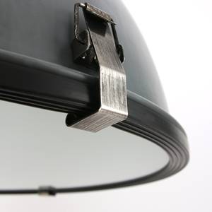 Hanglamp Bikkel staal - 1 lichtbron - Blauw grijs