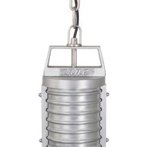 Hanglamp Brusk staal - 1 lichtbron