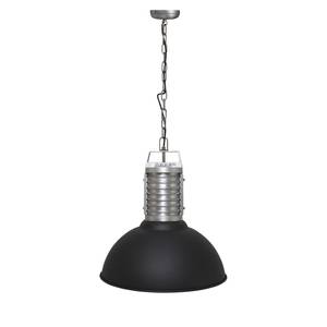 Hanglamp Anne I staal - 1 lichtbron - Zwart