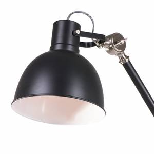 Staande lamp Mexlite IX staal - 1 lichtbron - Zwart