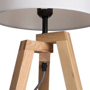 Lampe Mexlite X Tissu mélangé / Hêtre massif - 1 ampoule