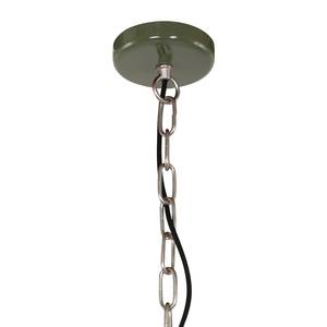 Hanglamp Frisk staal - 1 lichtbron - Groen