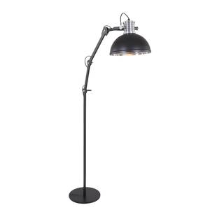 Lampadaire Brooklyn Acier - 1 ampoule - Noir