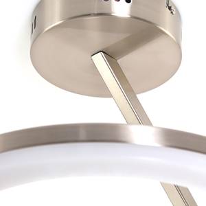 Plafonnier LED Muriu Plexiglas / Acier - 1 ampoule - Diamètre : 30 cm