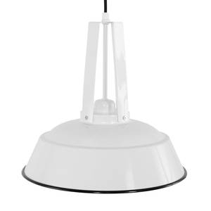Hanglamp Mexlite XV staal - 1 lichtbron - Wit