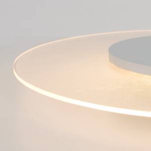 Plafonnier LED Elanora Plexiglas / Acier - 1 ampoule - Diamètre : 42 cm