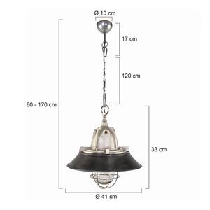 Suspension Tuk Acier / Verre- 1 ampoule