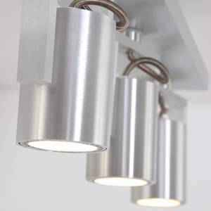 LED-plafondlamp Tweeklite staal - Aantal lichtbronnen: 3