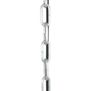 Suspension Bikkel Acier / Verre - 1 ampoule - Gris