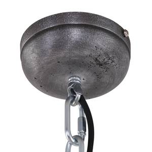 Hanglamp Bikkel staal / glas - 1 lichtbron - Grijs
