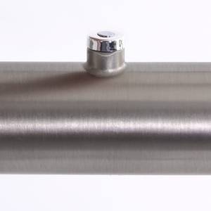 LED-Pendelleuchte Zenith II Stahl - 2-flammig - Silber